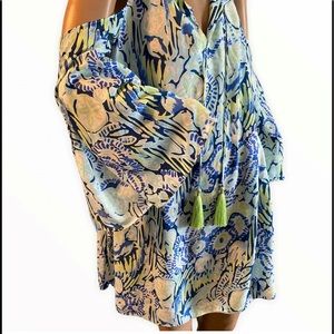 Lilly Pulitzer Benicia Cold Shoulder Tunic Dress